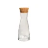 Karaf met kurk, glas, 0,25 L
