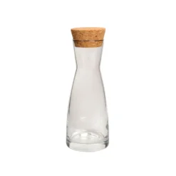 Karaf met kurk, glas, 0,25 L
