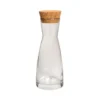 Karaf met kurk, glas, 0,5 L