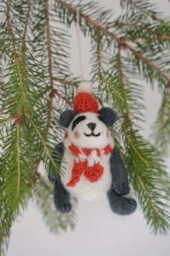 Kersthanger Pascal de panda, WWF, vilt