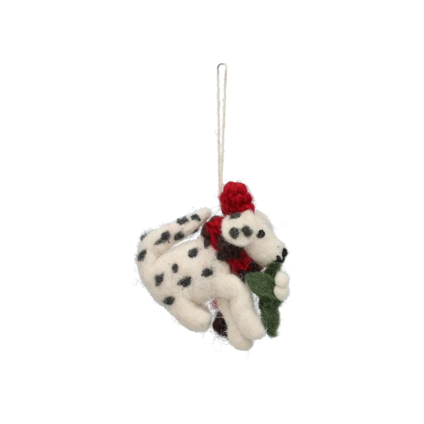 Kersthanger, vilt, dalmatiër met kersttak