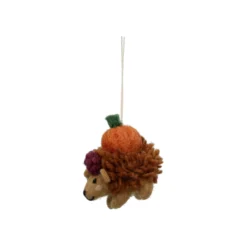 Kersthanger, vilt, egel met pompoen