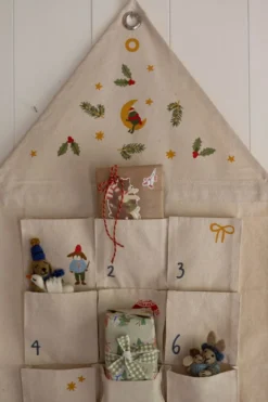 Kersthanger, vilt, konijn met kleintje