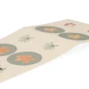 Kerstkaarten met envelop, papier, kersttakjes, 10 stuks