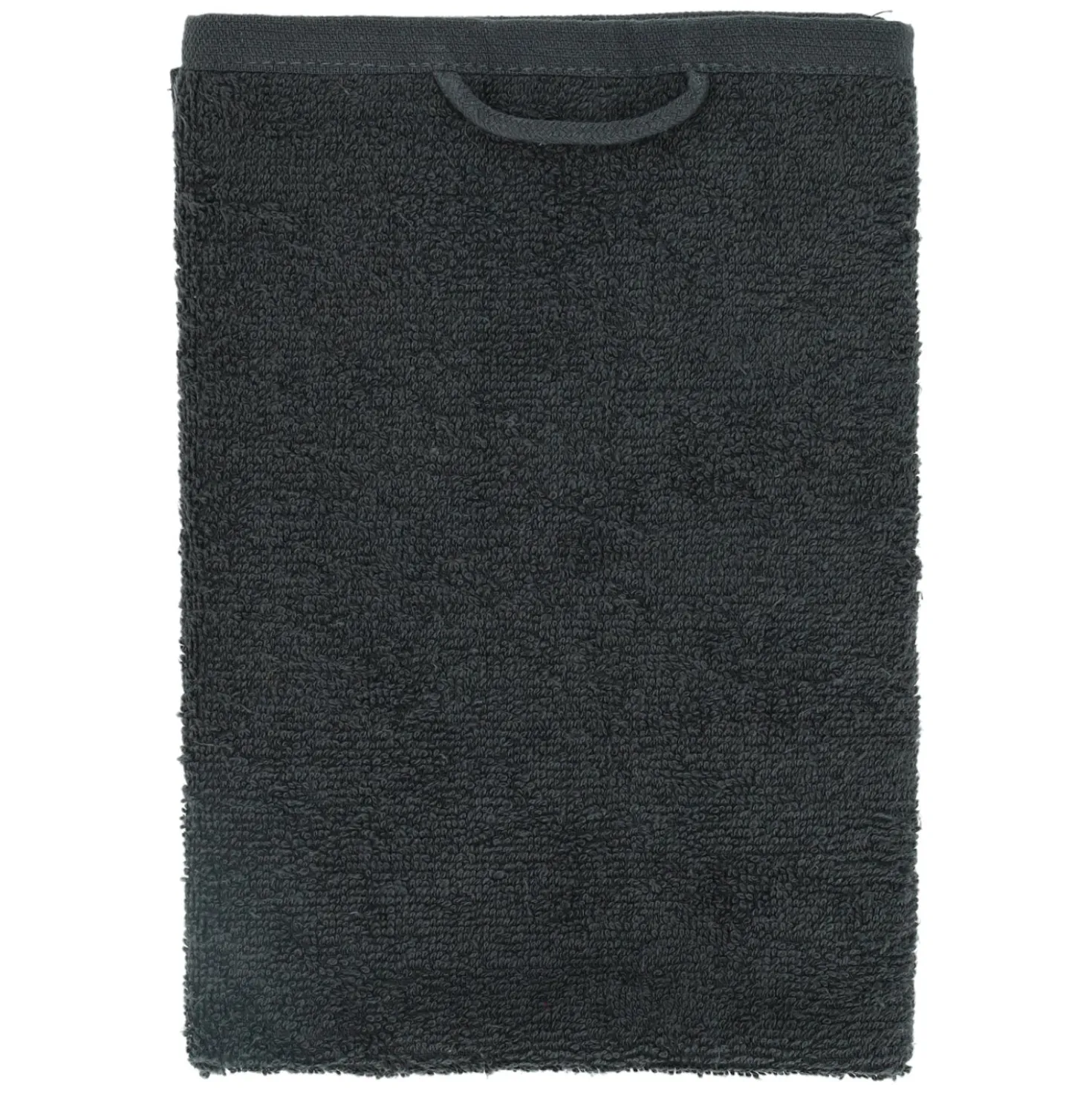 Keukendoek, Recycled katoen, Donkergrijs, 50 x 50 cm