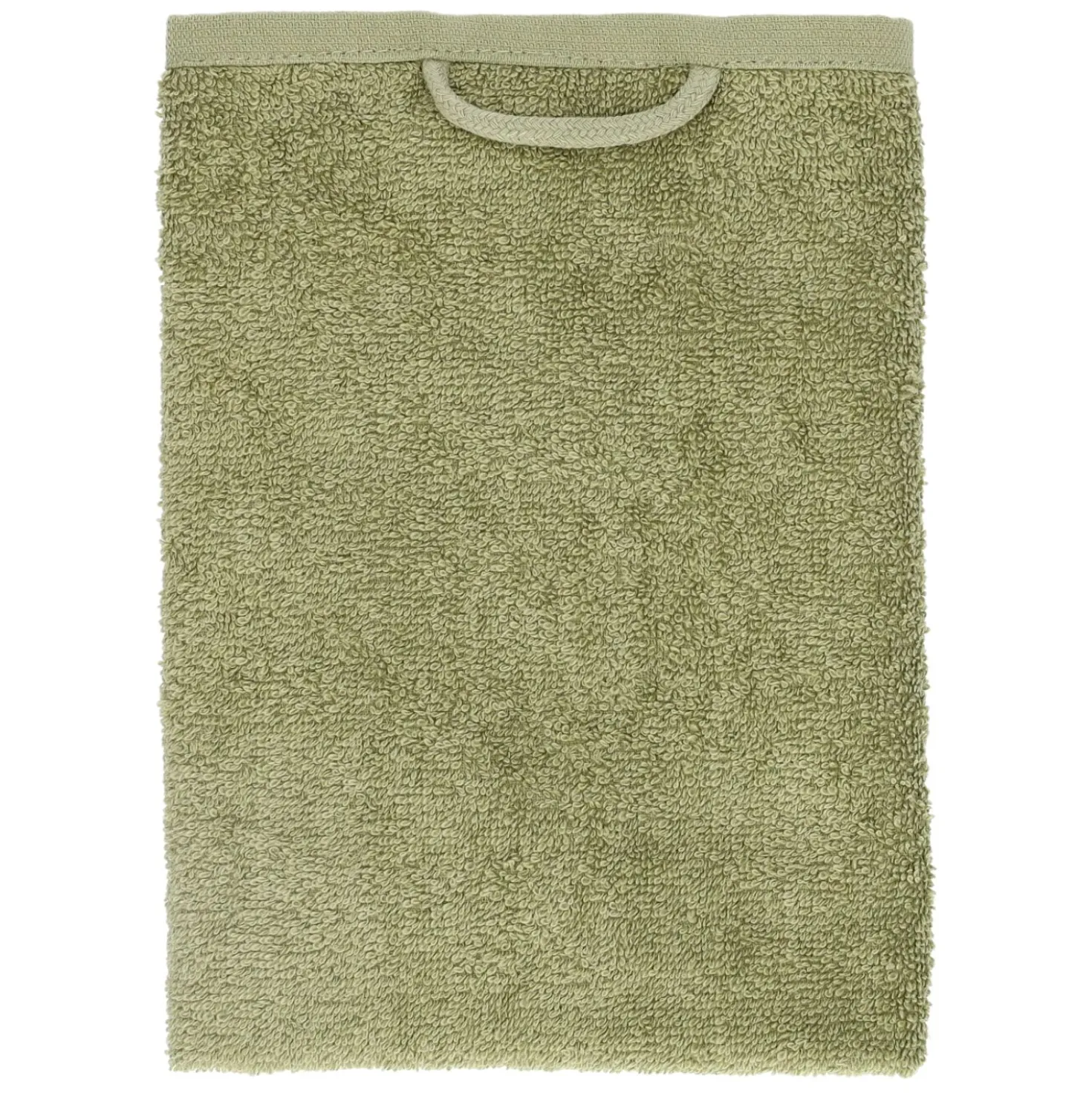 Keukendoek, Recycled katoen, Licht groen, 50 x 50 cm