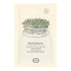 Kiemgroente, biologisch, radijskers, 25 g