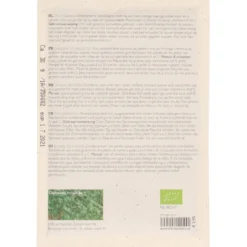 Kiemgroente, biologisch, rucolakers, 30 g
