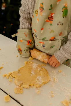Kinderovenwant, GOTS biokatoen, bosvondsten