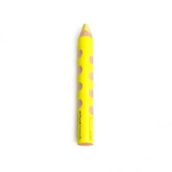 Kleurpotlood 3 in 1, ergonomische grip, fel geel