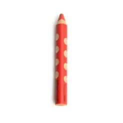 Kleurpotlood 3 in 1, ergonomische grip, rood
