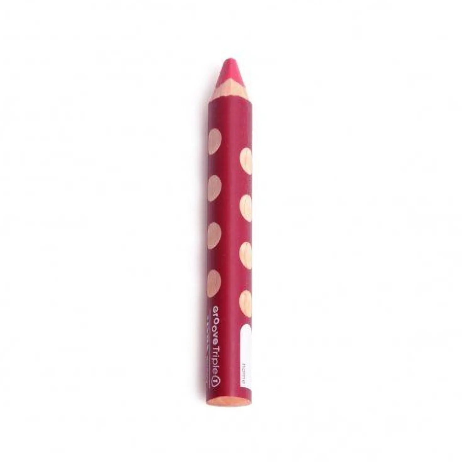 Kleurpotlood 3 in 1, ergonomische grip, donkerroze