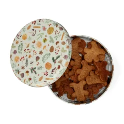 Koekenmannetjes speculaas, biologisch, blik, 130 gram