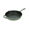 Koekenpan, gietijzer, groen, Ø 28 cm