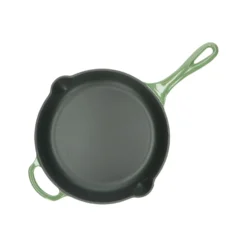Koekenpan, gietijzer, groen, Ø 28 cm