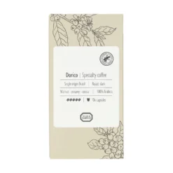 Koffiecapsules espresso, biologisch afbreekbaar, Dorico Brazil, 10 stuks 52G