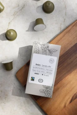 Koffiecapsules lungo, biologisch, Andoro Peru/Indonesië, 10 stuks 52g