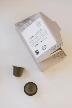 Koffiecapsules lungo, biologisch, Andoro Peru/Indonesië, 10 stuks 52g