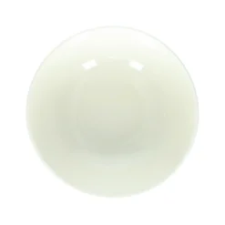 Kom met blauwe streep, organisch, porselein, Ø 12 cm