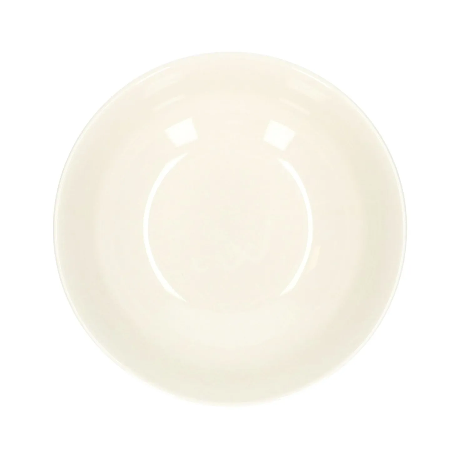 Kom, organisch, porselein, wit, Ø 17 cm