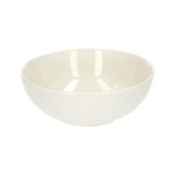 Kom, organisch, porselein, wit, Ø 17 cm