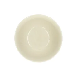Kom, steengoed, beige, spikkel, Ø 12 cm
