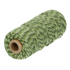 Koord, 100% natuurlijk jute, groen, 25 m