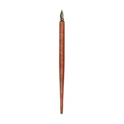 Kroontjespen en kalligrafeerpen