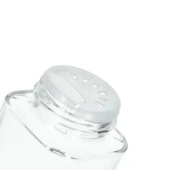 Kruidenpotje vierkant, glas, bamboe dop, 120 ml