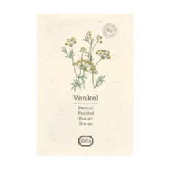 Kruidenzaden, biologisch, venkel, 0.5 g