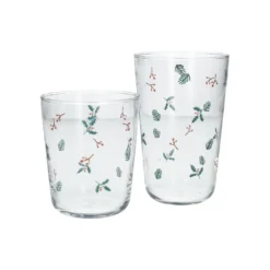 Laag glas, kersttakjes, 315 ml