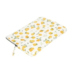 Laptophoes, GOTS bio-katoen, citroenen, 13 inch