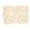 Laptophoes, GOTS bio-katoen, veldbloemen, 16 inch
