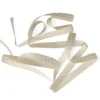 Lint, katoen, groene stip, 15 mm x 5m