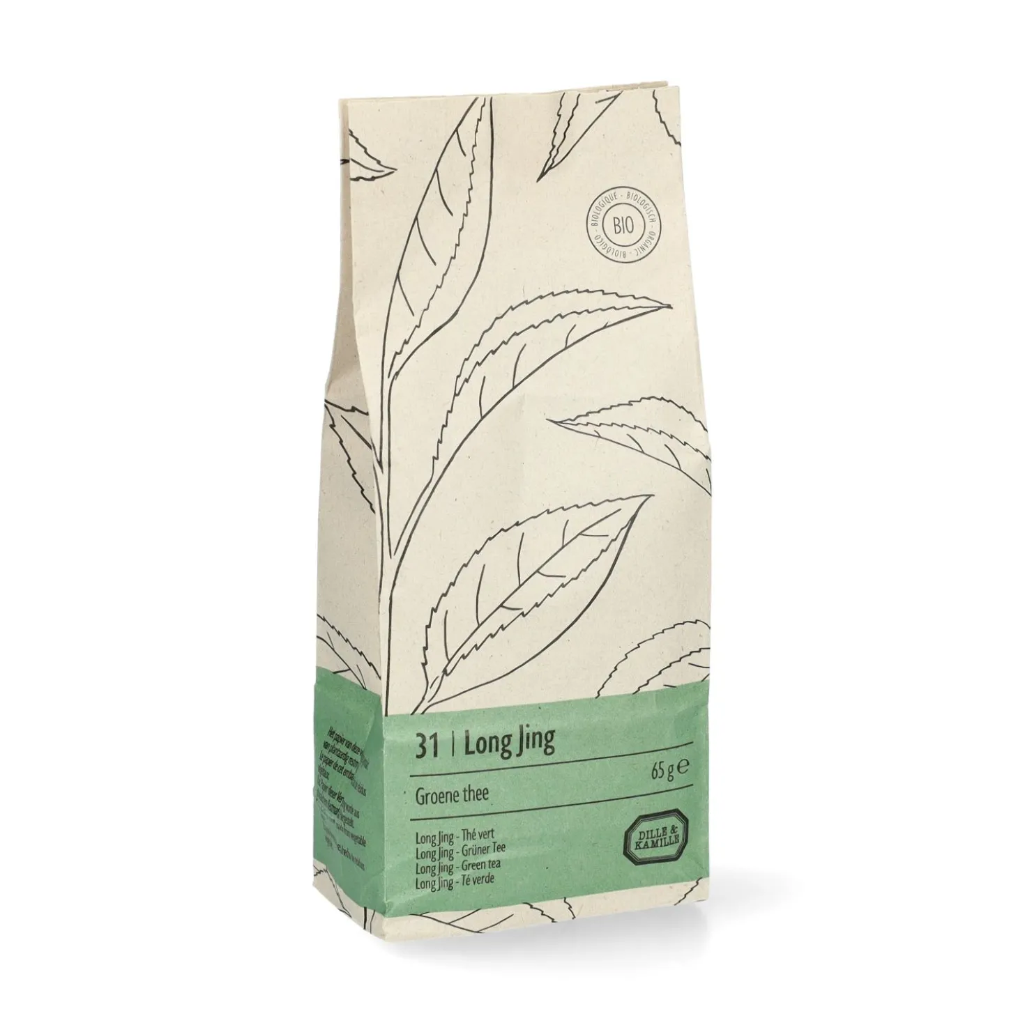 Long Jing, groene thee, biologisch, 65 g