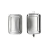 Lunchbox met siliconen ring, RVS, 550 ml