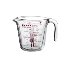 Maatbeker Pyrex, glas, 0,5 liter
