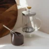Maatlepel voor gemalen koffie, roestvrij staal