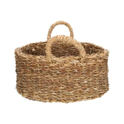 Mand, zeegras, rond