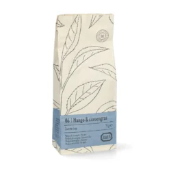 Mango & citroengras, Zwarte thee, biologisch, 75 g