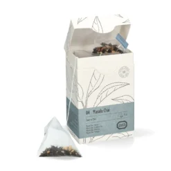 Masala Chai, biologisch, zwarte thee, 15 theebuiltjes