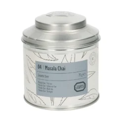Masala Chai, biologisch, zwarte thee, blik, 75 gram