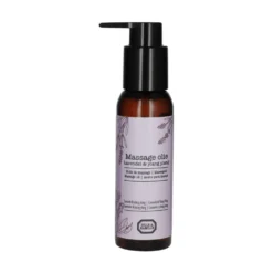 Massageolie, lavendel & ylang, 100 ml