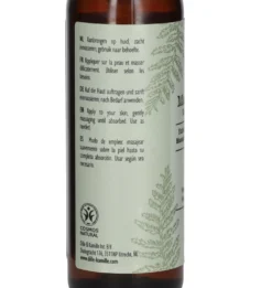 Massageolie, vetiver & ceder, 100 ml