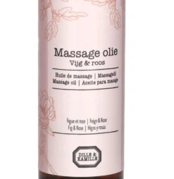 Massageolie, vijg & roos, 100 ml