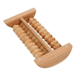 Massageroller, voeten, beukenhout