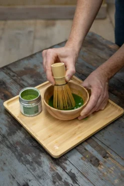 Matcha klopper, bamboe, Ø6 cm