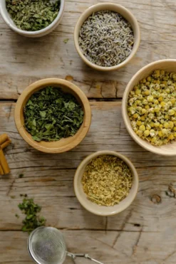 Melangeerset voor kruideninfusies, biologisch