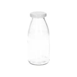 Melkfles, glas, 263 ml