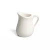 Melkkannetje, mini, wit porselein, hoogte 7 cm